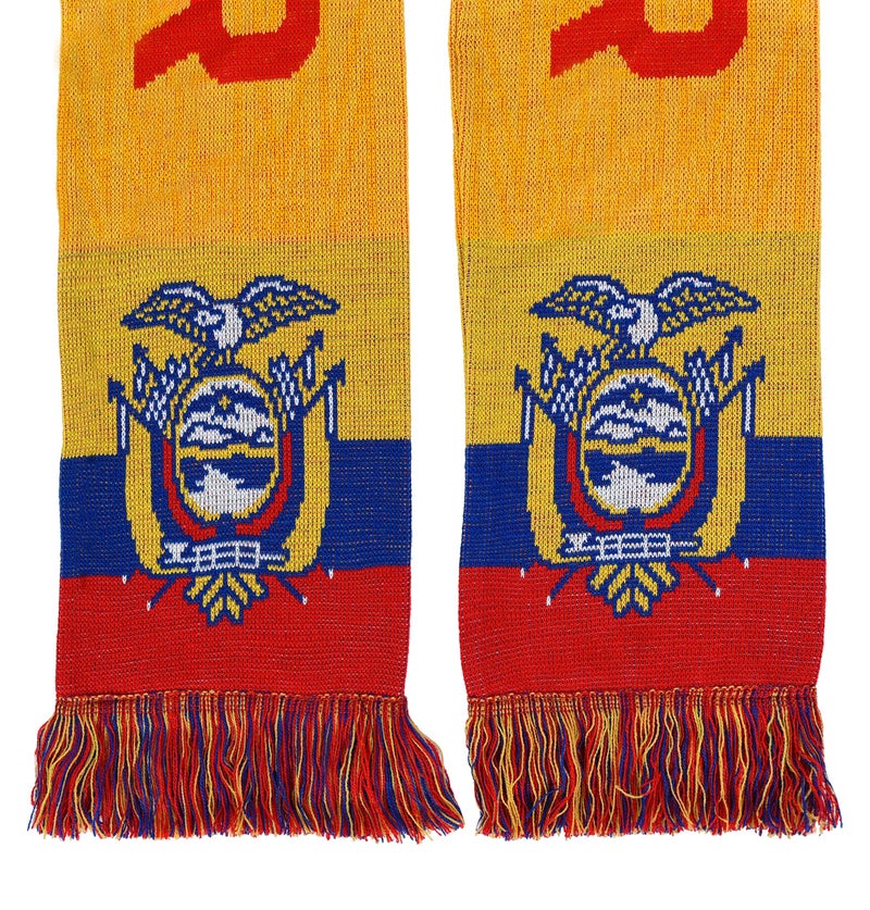 Ecuador Soccer Knit Scarf - Image 4